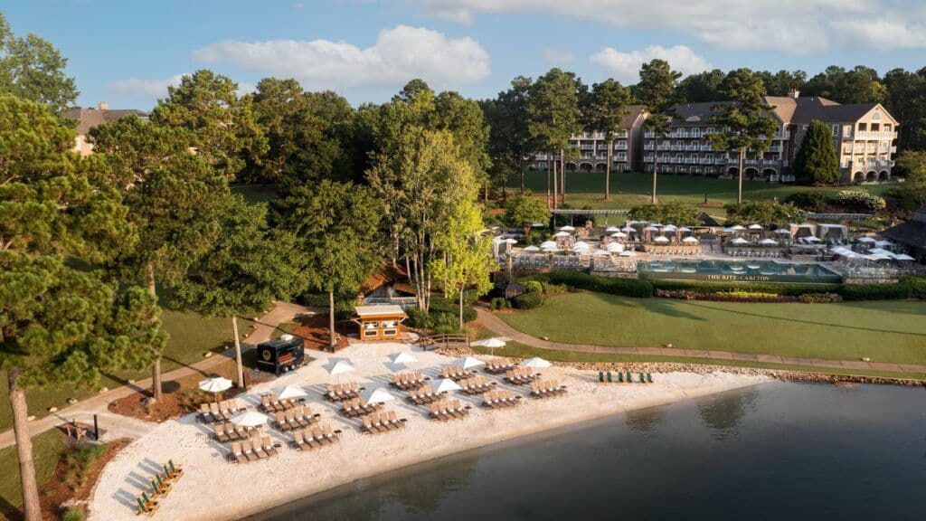 Ritz Carlton Reynolds Lake Oconee, Georgia Lakefront Beach