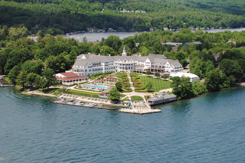 Sagamore Resort Aerial View of the property