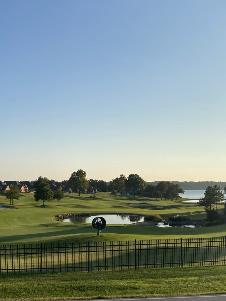 View of the Lake from the Golf Course at Monkey Island, Grand Lake, OK